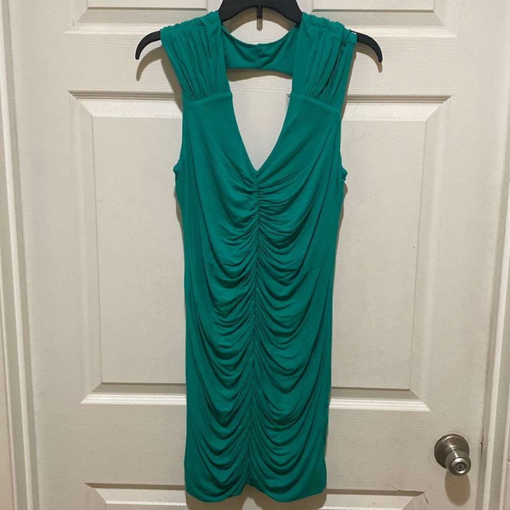 Bebe green dress Size Large